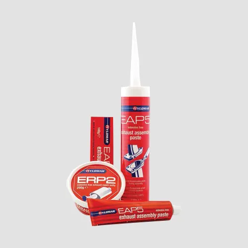 Hylomar exhaust repair compounds and sealants for high-heat joints